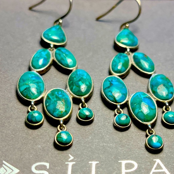 Silpada “Vieques” Earrings - Picture 2 of 8